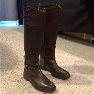 Tory Burch Brown Simone Boots #32148403
